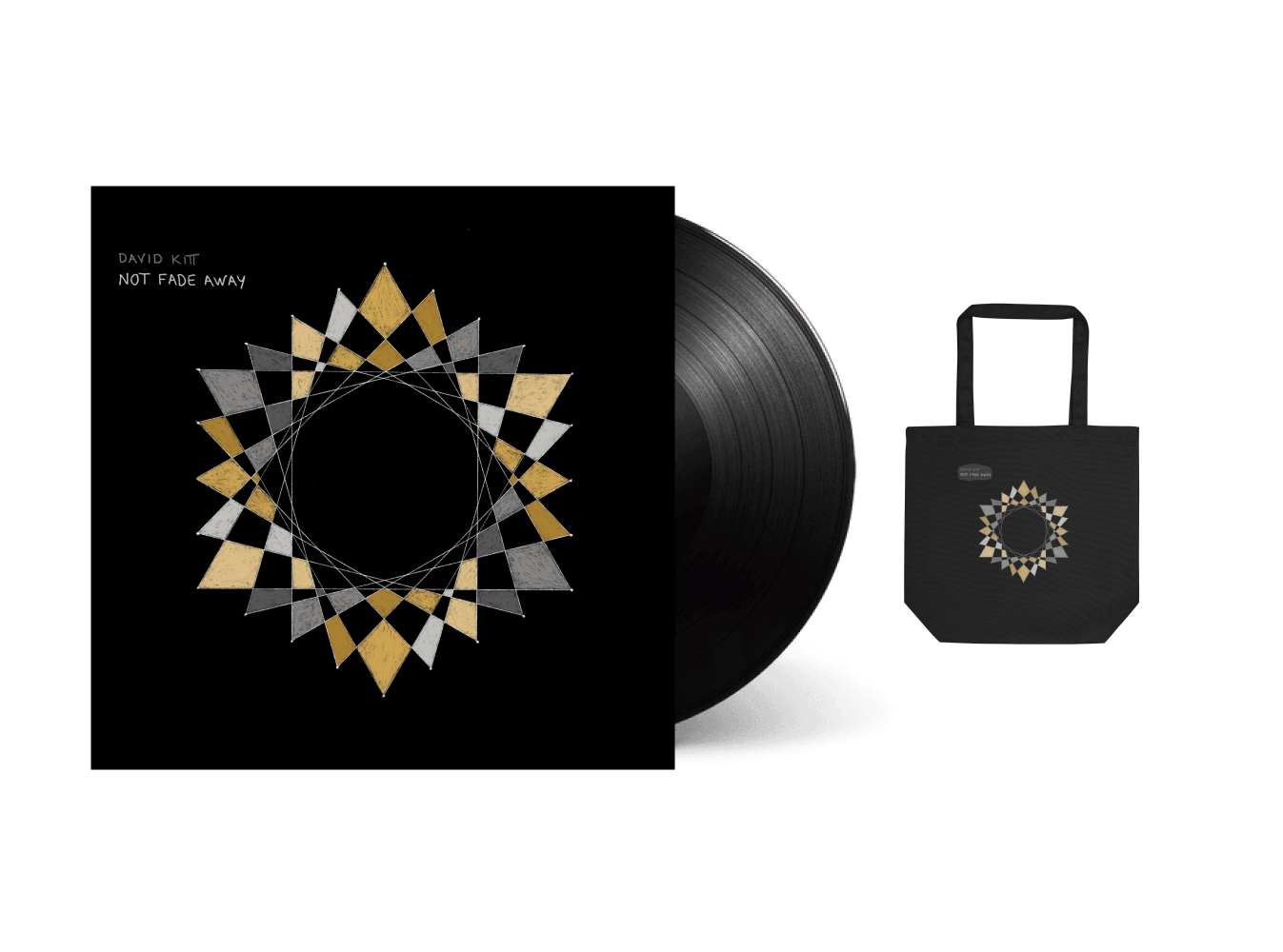 David Kitt - Not Fade Away  LP / Tote Bundle - Pre-Order Now