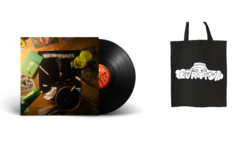 Curtisy - WHAT WAS THE QUESTION LP & Tote Bundle - Pre-Order Now