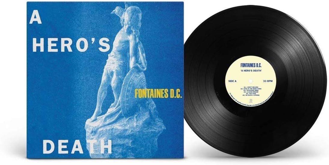 FONTAINES D.C. - A Hero's Death LTD Edition Clear Vinyl